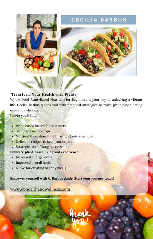 Thumbnail: Whole food plant based nutrition for beginners