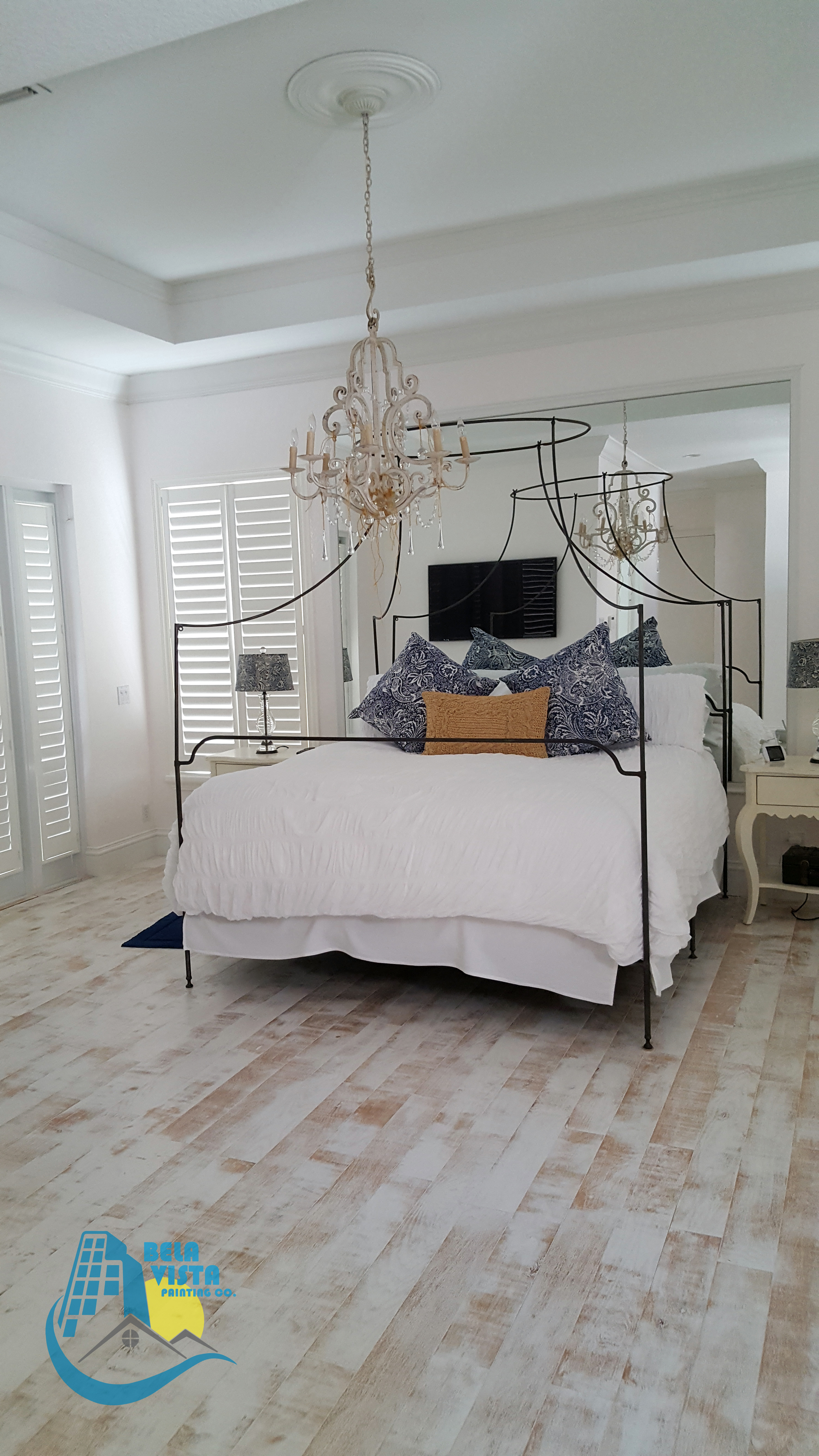Painting and new flooring installation