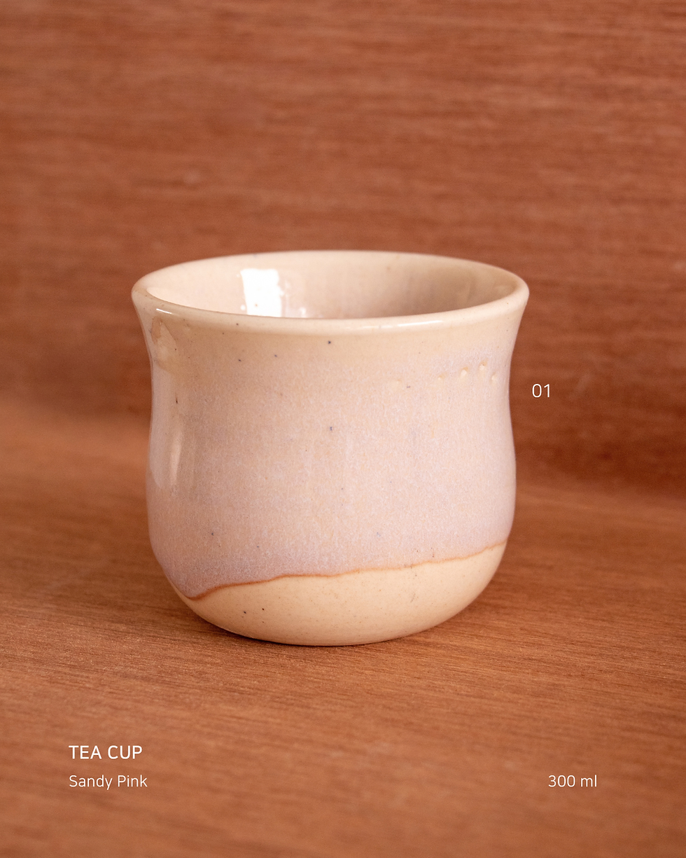 Thumbnail: Sandy Pink/Peach Tea Cups