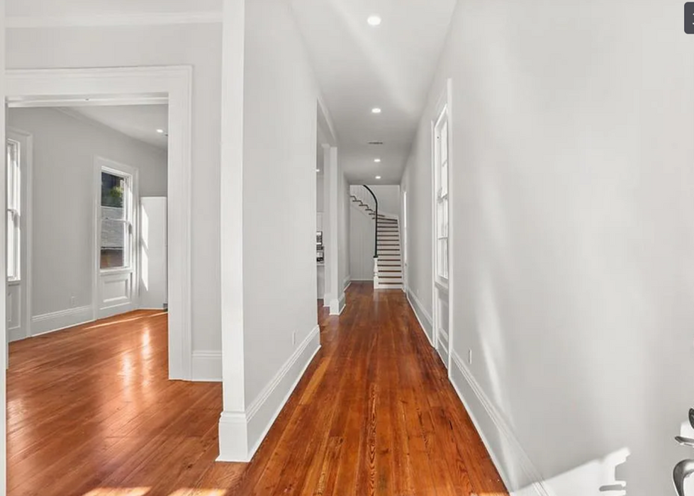 Final entrance hallway