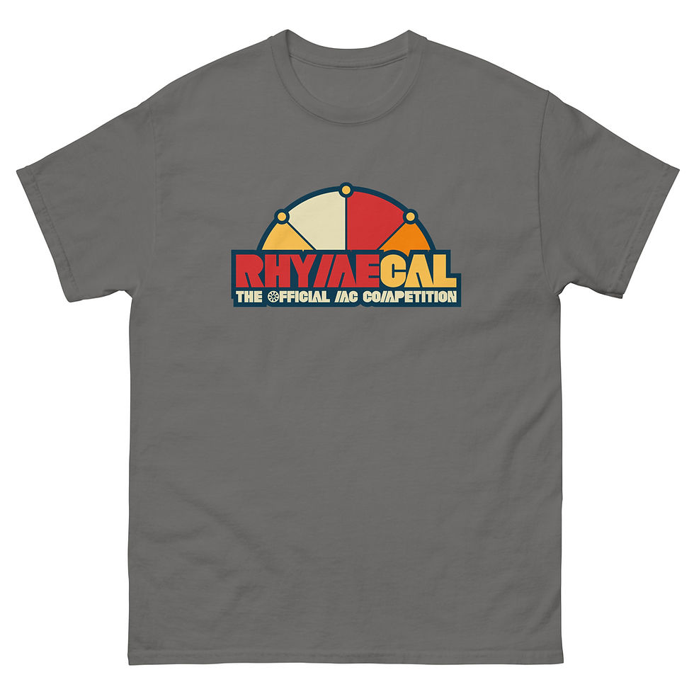 Thumbnail: Unisex Rhyme Calisthenics (Red Logo) classic tee