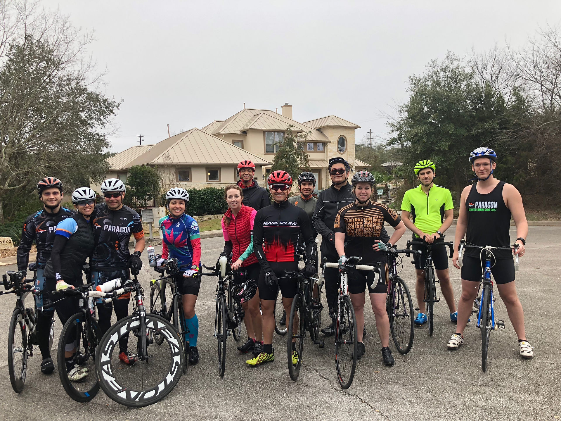 Athletes Out Riding