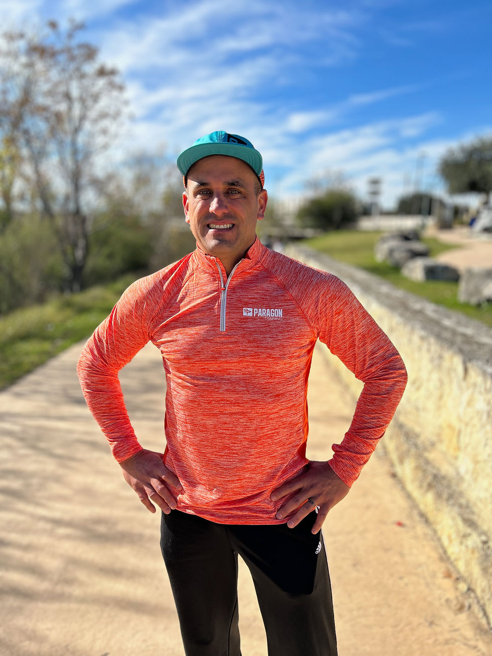 Men's Long-Sleeve Quarter Zip