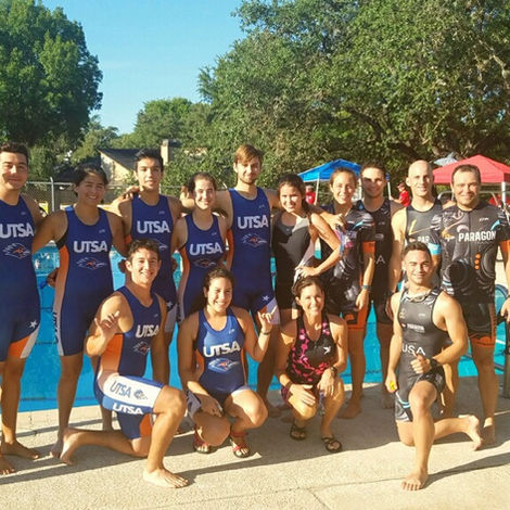 Making History: UTSA Triathlon Ranked First in Region