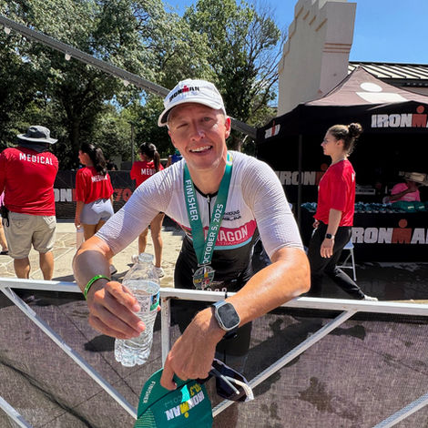 IRONMAN Triathlon Finish Line