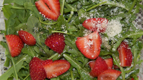 Arugula Strawberry Salad