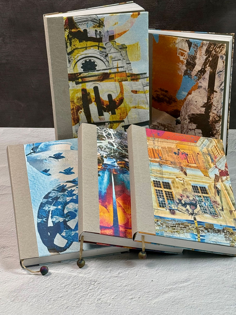 Letters From Aix handmade books