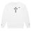 Thumbnail: Designed by Joan – The Faith Cross Premium Embroidery Crewneck Sweater