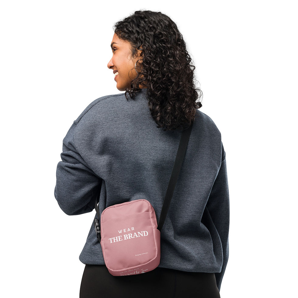 Thumbnail: Muted Rose Utility Crossbody Bag
