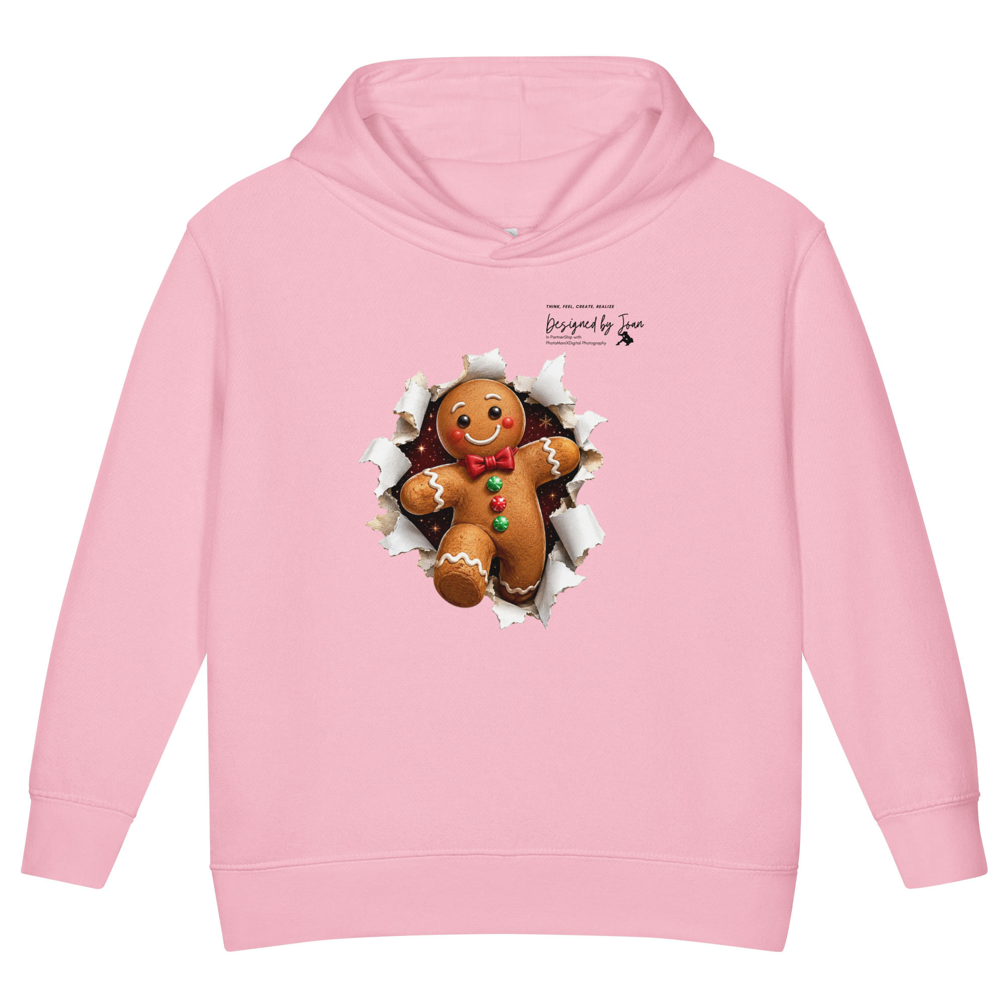 Toddler Gingerbread Christmas Hoodie