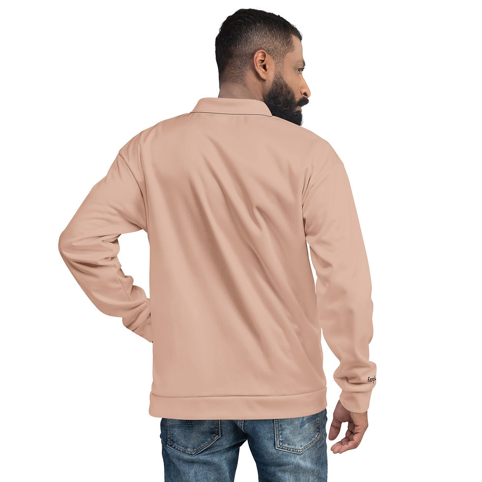 Thumbnail: Everyday Dusty Rose Unisex Bomber Jacket