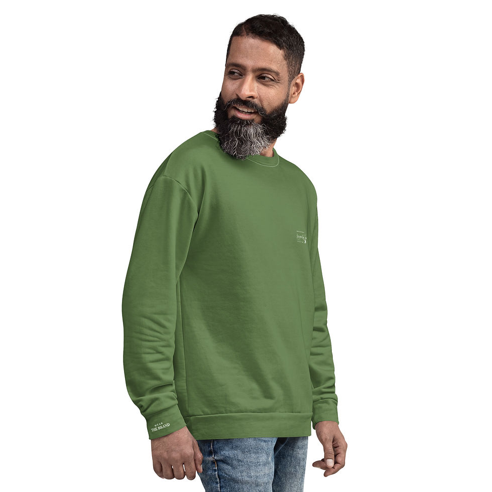 Thumbnail:  Olive Green  Unisex Sweater