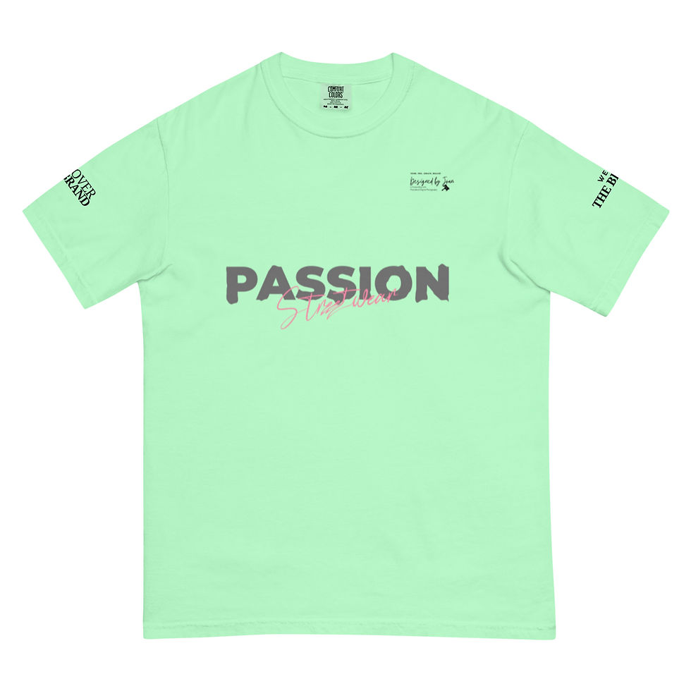 Thumbnail: Passion Streetwear Pink Tee