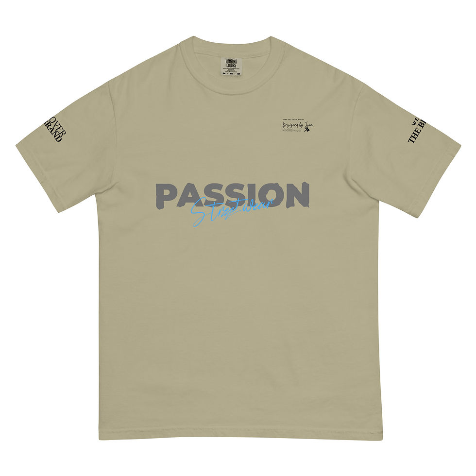 Thumbnail: Passion Streetwear Blue Tee