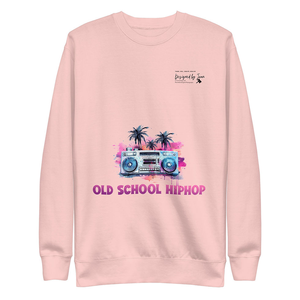 Thumbnail: Old School Hiphop Crewneck  Sweater copy