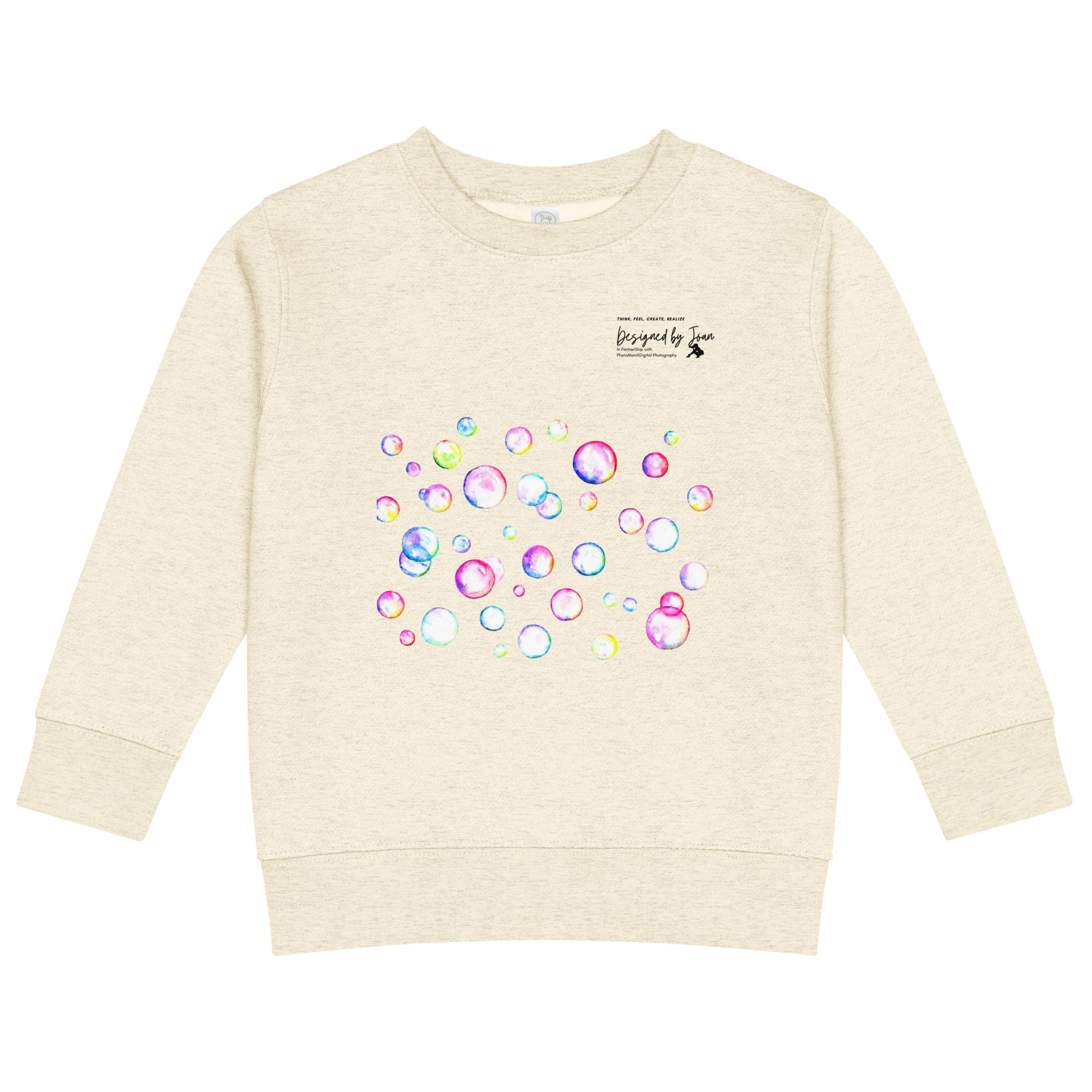 DbJ Boho Kids Bubbles Crewneck Sweatshirt