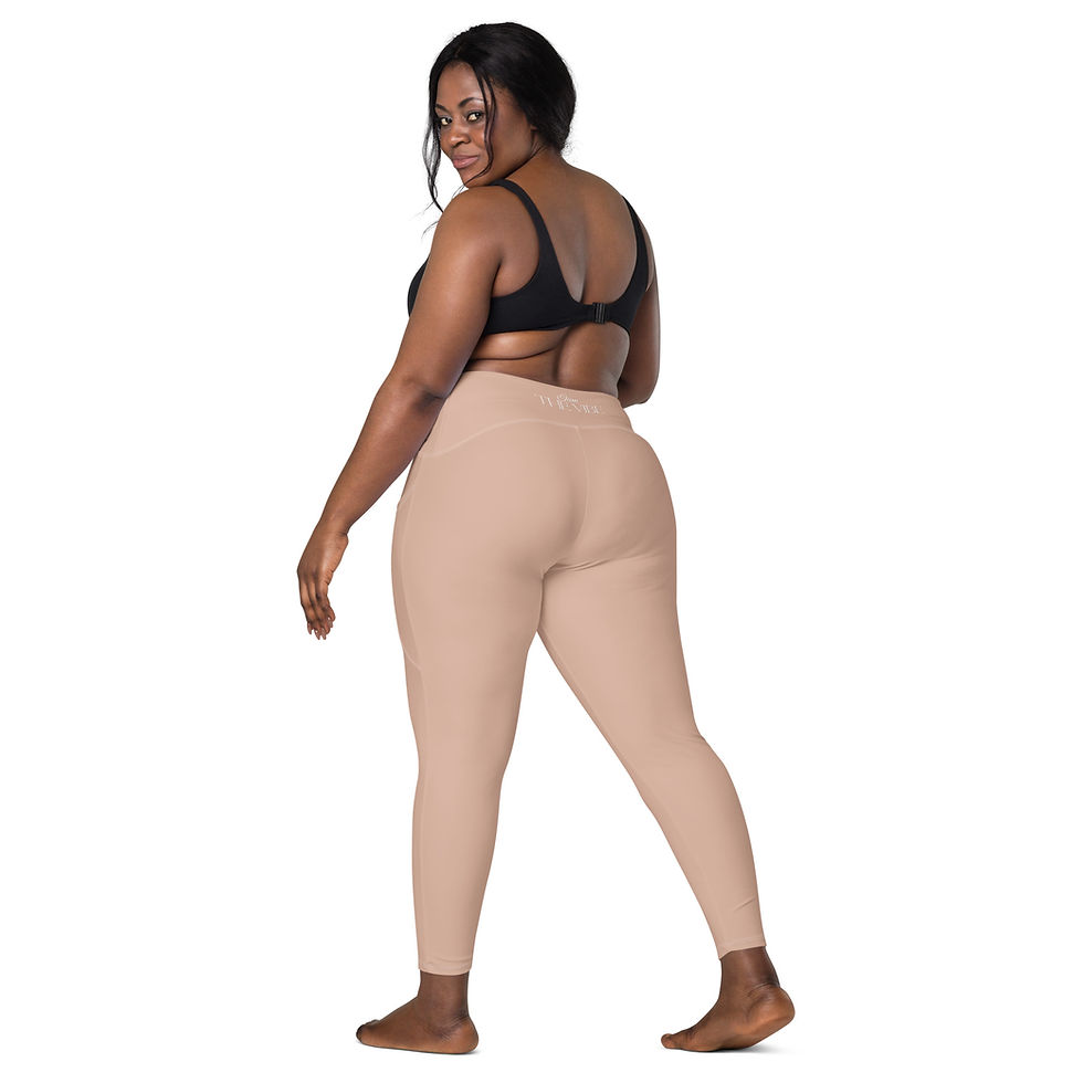 Thumbnail: Everyday Dusty Rose Crossover Leggings