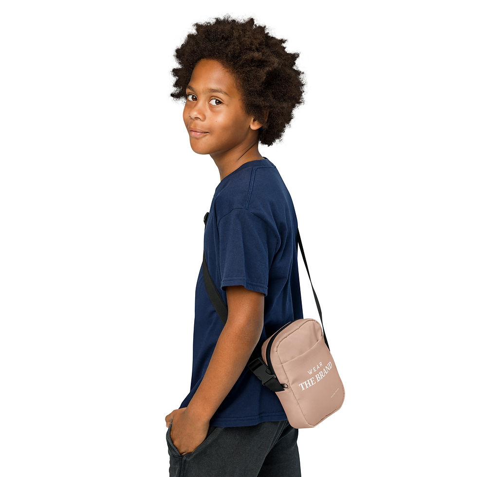 Thumbnail: Dusty Rose Utility Crossbody Bag