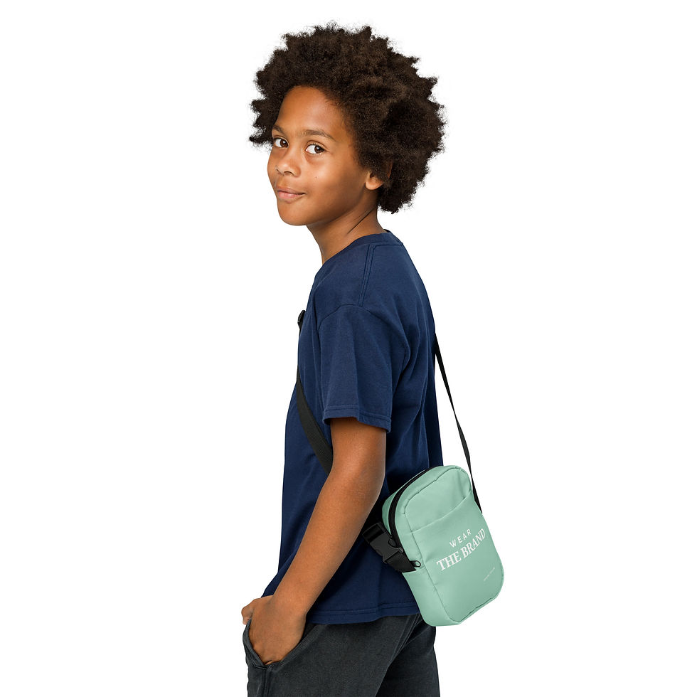 Thumbnail:  Mint Green Utility Crossbody Bag 