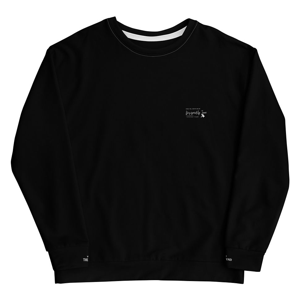 Thumbnail: Black  Unisex Sweater
