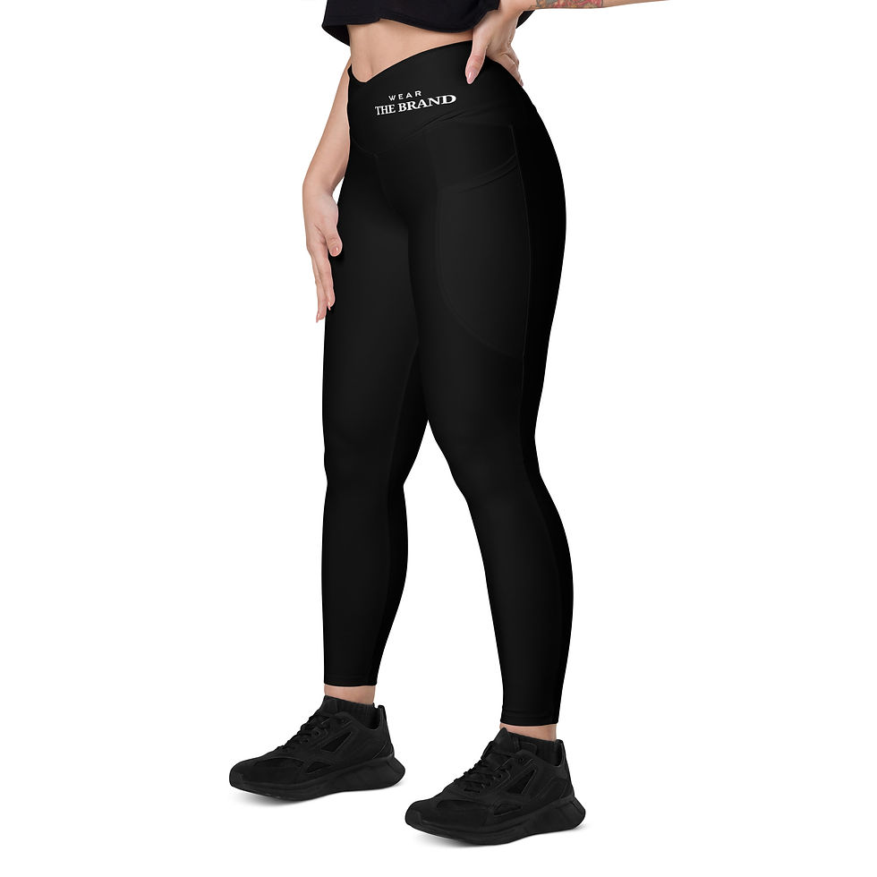Thumbnail: Everyday Black Crossover Leggings