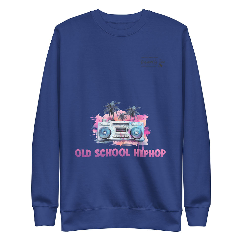 Thumbnail: Old School Hiphop Crewneck  Sweater copy