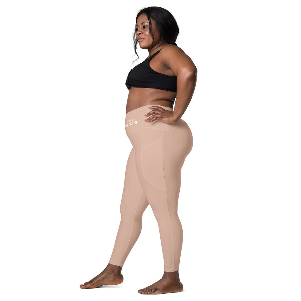 Thumbnail: Everyday Dusty Rose Crossover Leggings