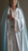 Resin Mary of Fatima sculpture