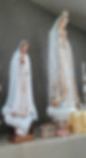 Resin Mary of Fatima sculpture