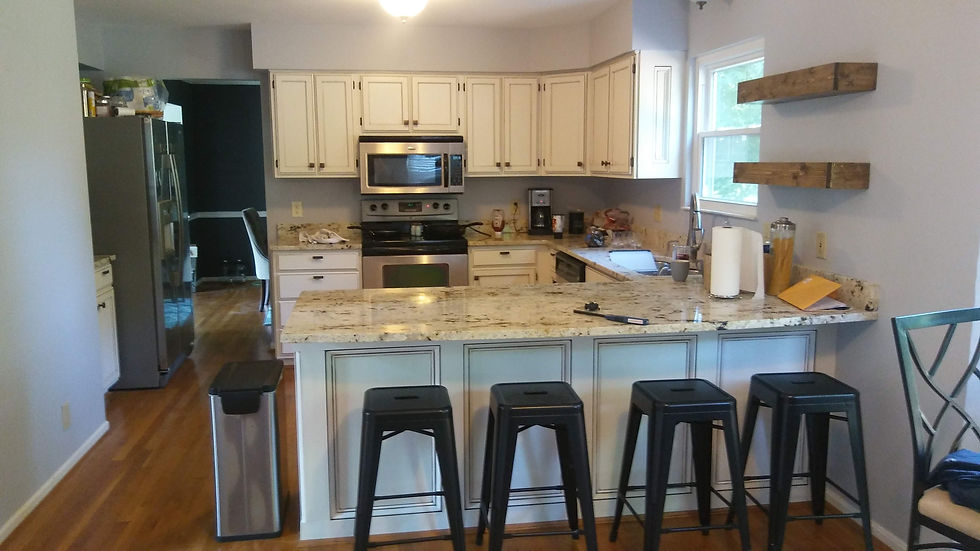 Kitchen cabinet makeover in Loveland, Ohio