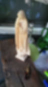 Resin Mary of Fatima sculpture