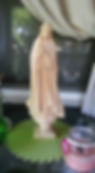 Resin Mary of Fatima sculpture