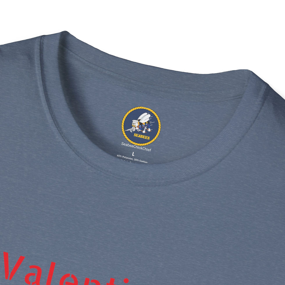 Thumbnail: Cupid Seabee T-shirt Softstyle Valentine's Day Stinks