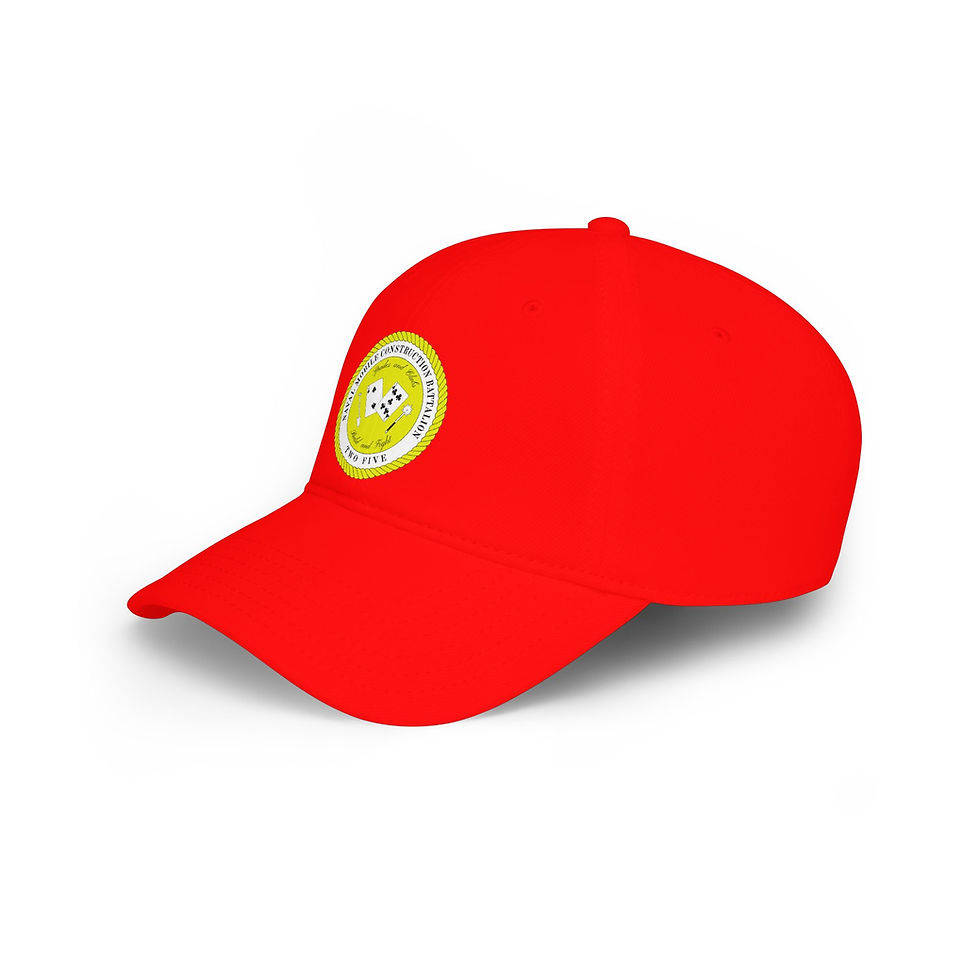 Thumbnail: NMCB 25 logo Battalion Low Profile Baseball Cap