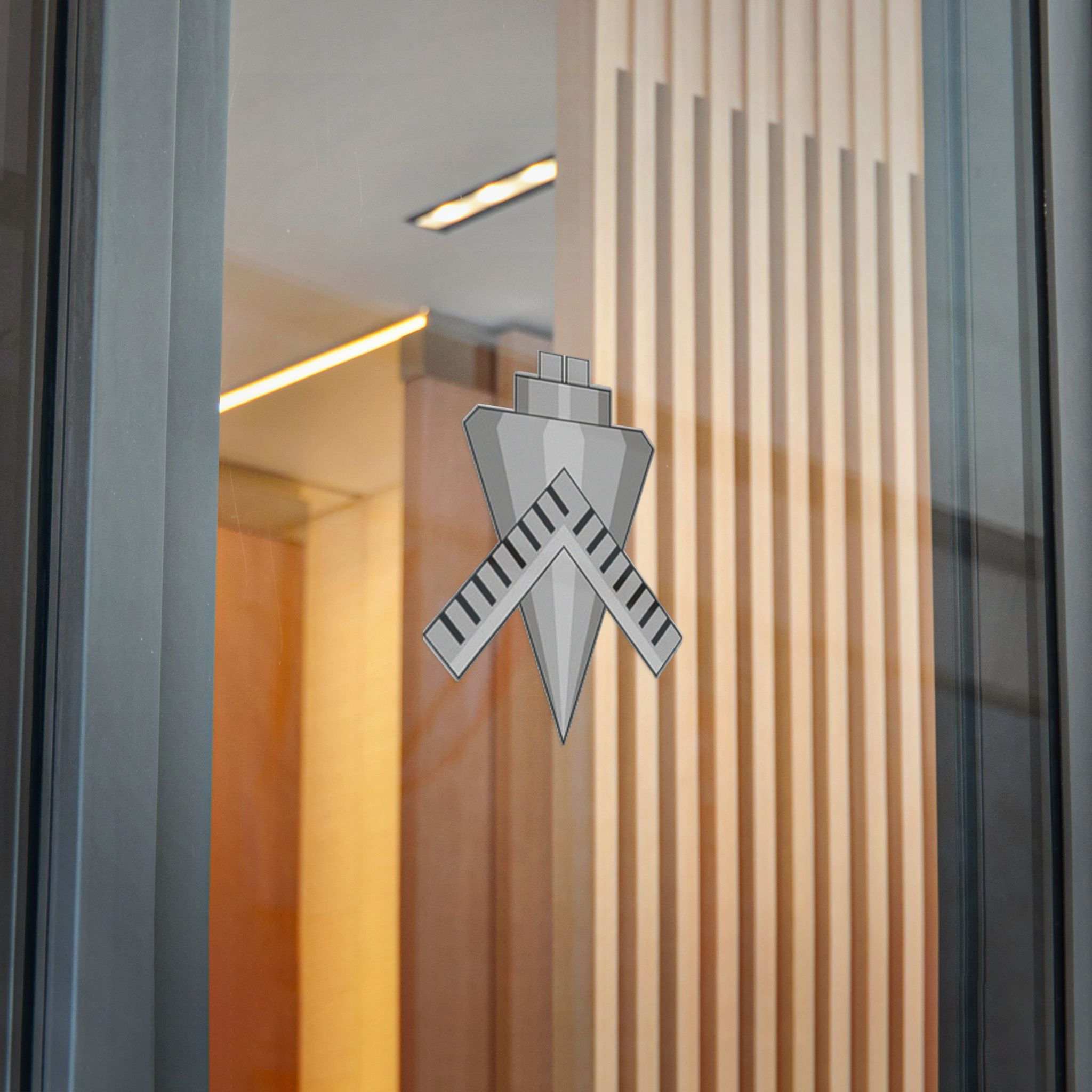Anodized Builder Rating Insignia Decal