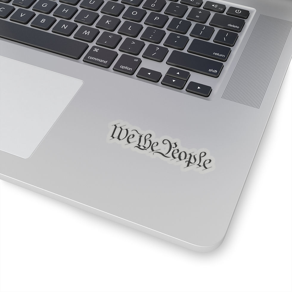 Thumbnail: We The People, US Constitution Preamble Stickers