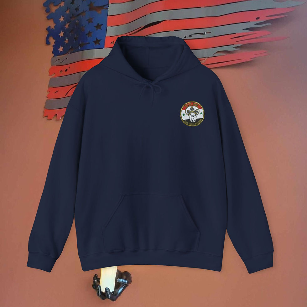 Thumbnail: NMCB 25 - 2006 OIF Deployment Nostalgic Replica Heavy Blend Hooded Sweatshirt