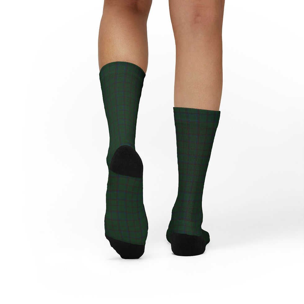 Thumbnail: Tartan Socks w/ Seabee & Phoebe