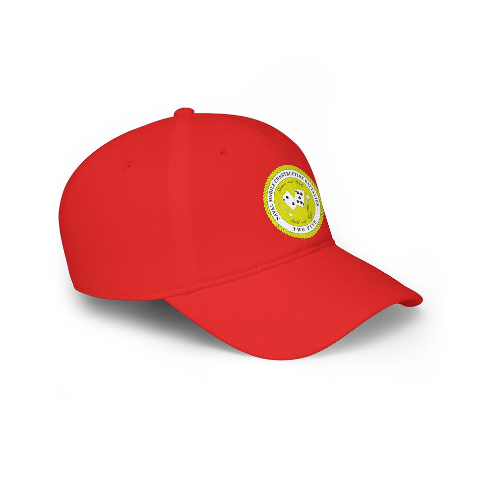 Thumbnail: NMCB 25 logo Battalion Low Profile Baseball Cap
