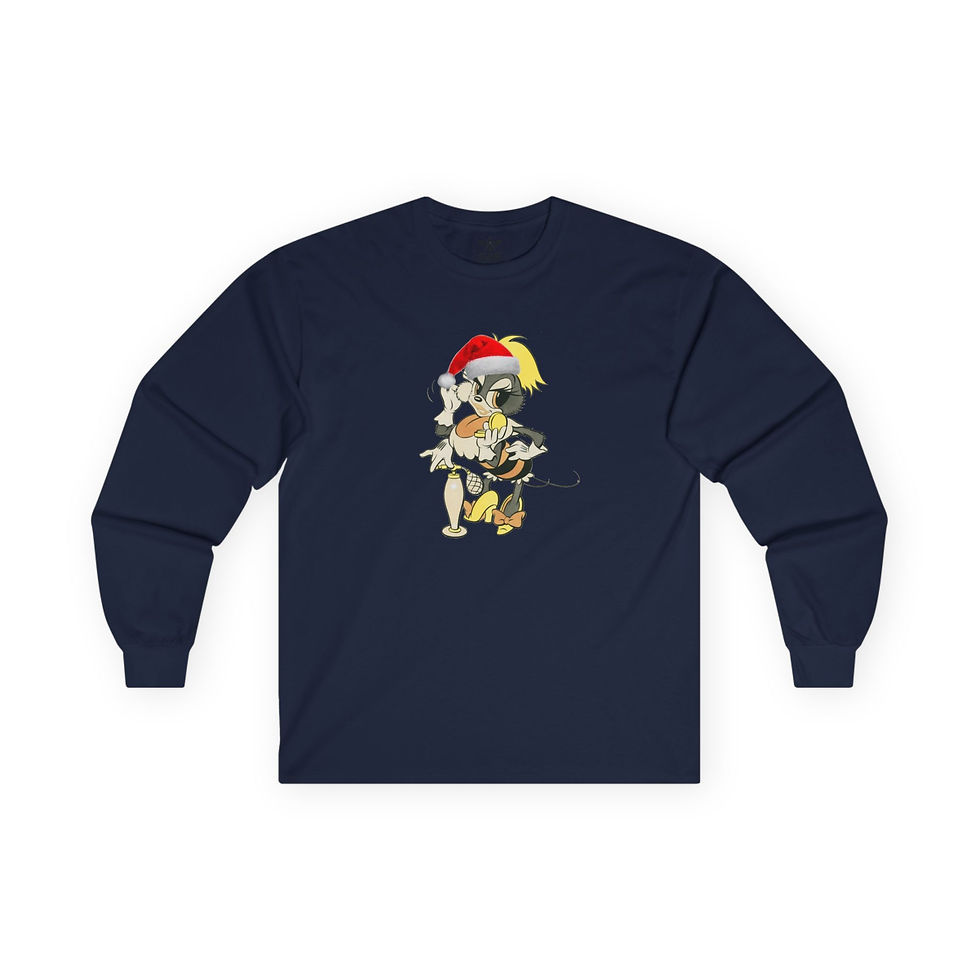 Thumbnail: Phoebe Santa Christmas Long Sleeve Tee