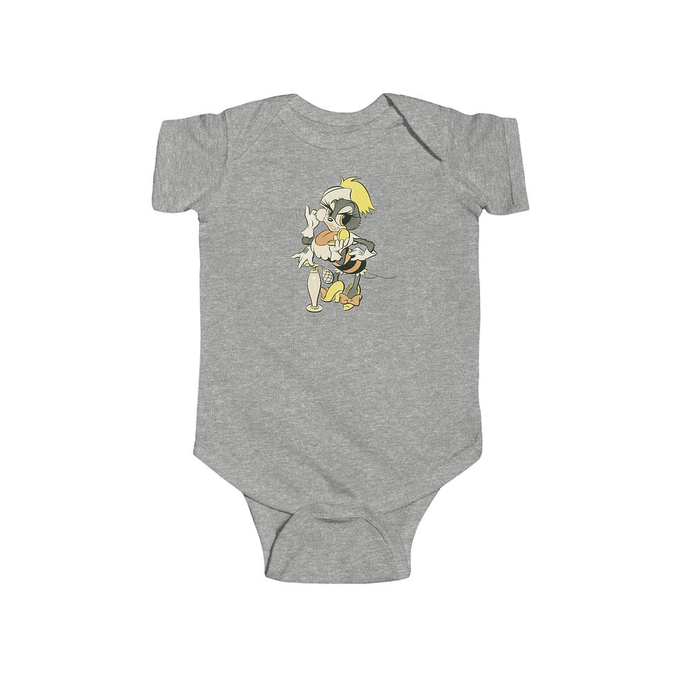 Thumbnail: Phoebe Baby Female Seabee Infant Fine Jersey Bodysuit Onesie