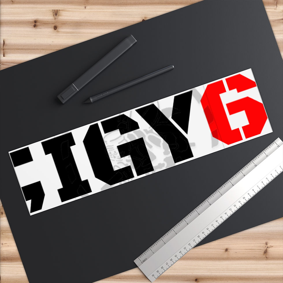 Thumbnail: IGY6 Bumper Sticker Seabees Got Your Six Military Decal Car