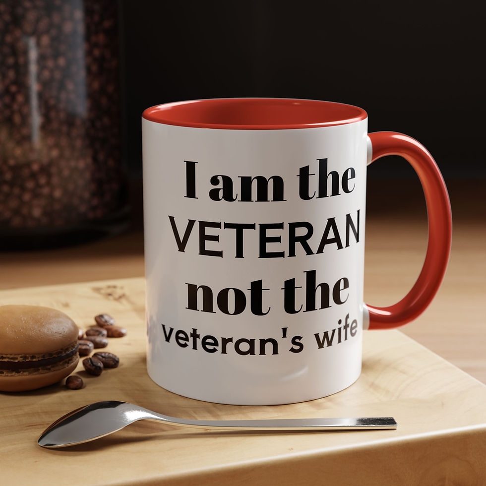 Thumbnail: Not the veteran's wife mug 11 or 15 oz, coffee cup Seabees 
