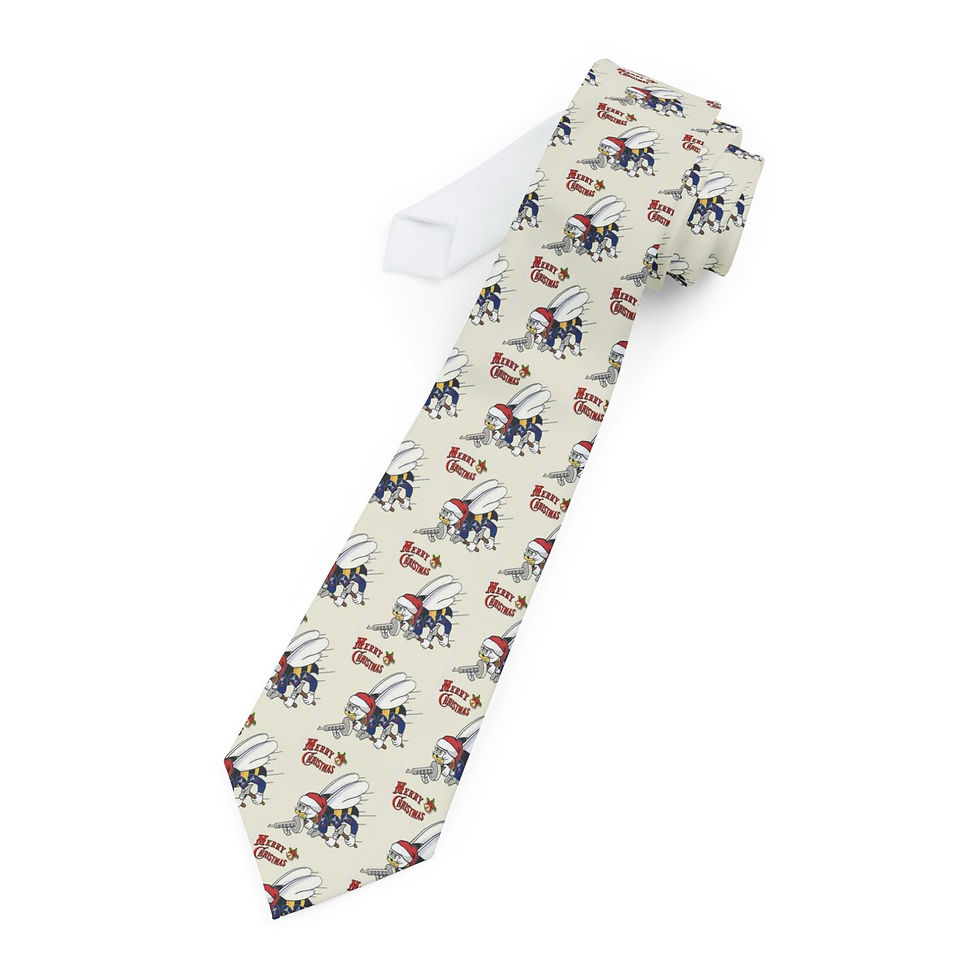 Thumbnail: Santa Seabee Necktie Seabees Tie 
