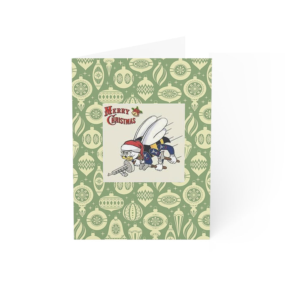 Thumbnail: Seabees Prayer Christmas Cards Seabees Mailer Greetings 