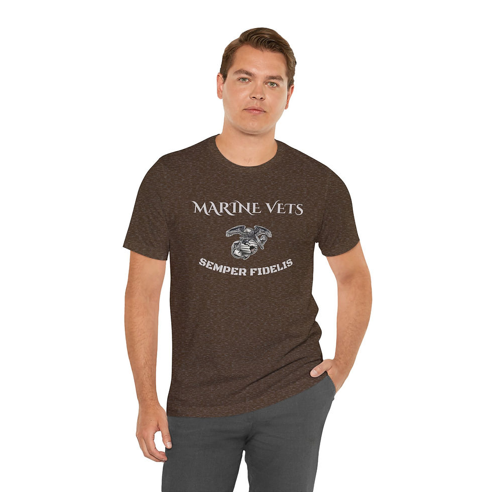 Thumbnail: Marine Veteran Semper Fidelis T-Shirt