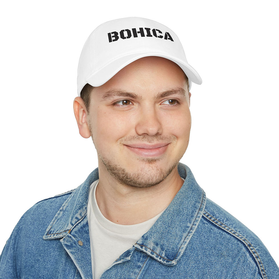 Thumbnail: BOHICA Low Profile Baseball Cap military humor