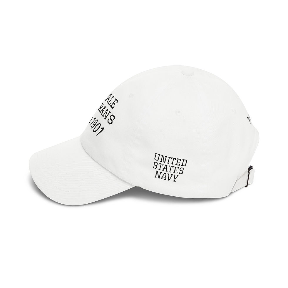 Thumbnail: Female Veterans Since 1901" 4 Embroidered sides Hat personalized black thread