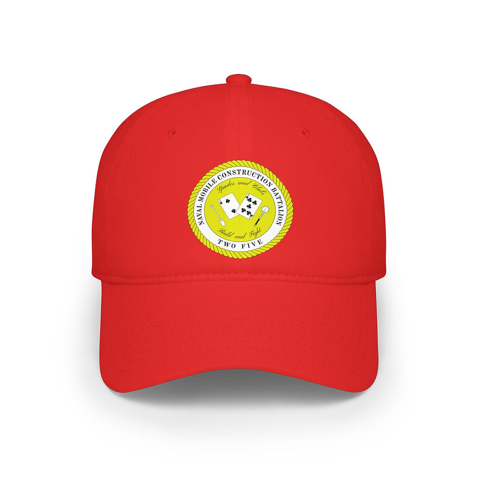 Thumbnail: NMCB 25 logo Battalion Low Profile Baseball Cap