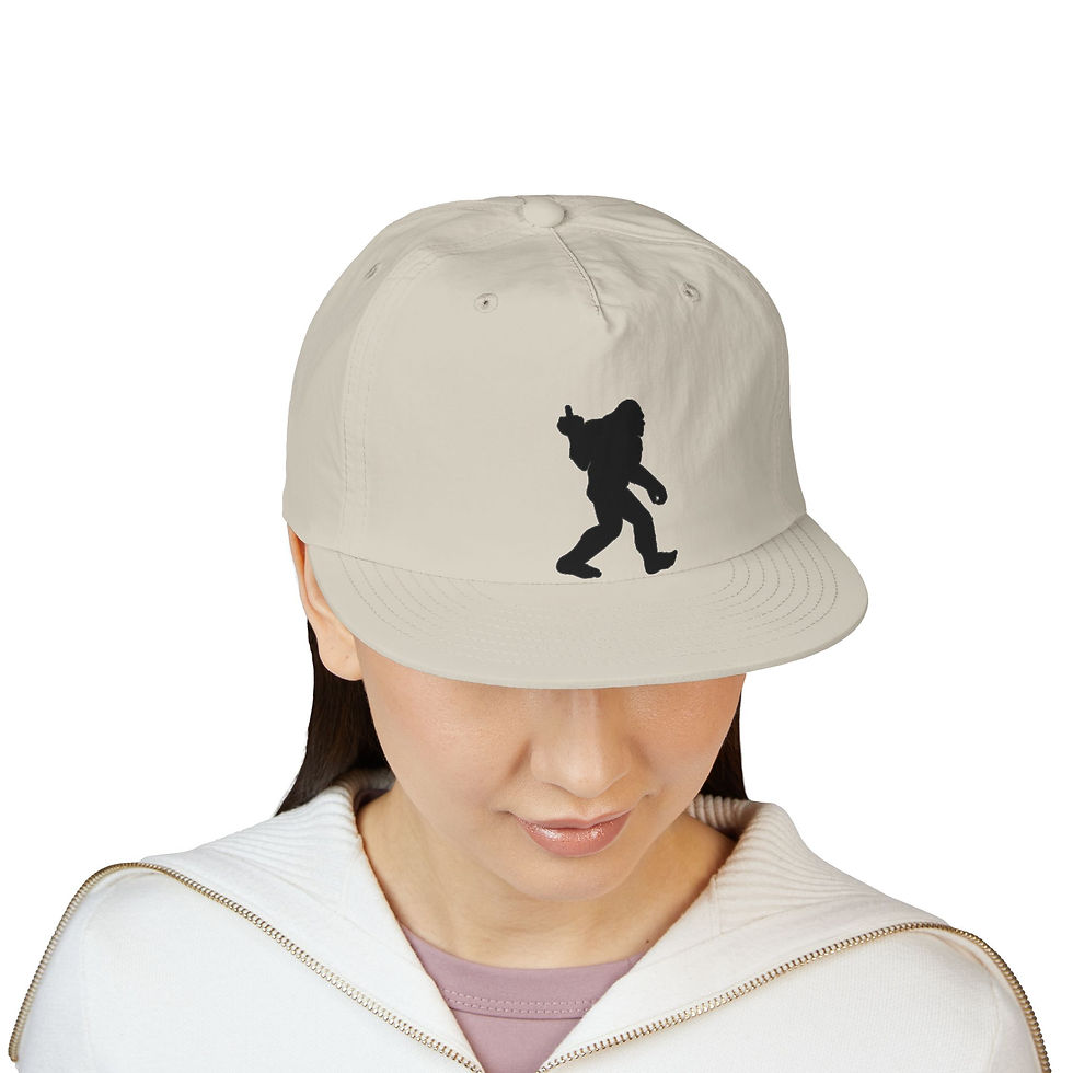 Thumbnail: Sasquatch Bigfoot Surf Cap, Ballcap, Hat, Snapback, Funny Gift for Squatchers